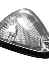 Recon Truck Accessories Clear Cab Roof Light Lens w/White High Power OLED Bar Style LED Ford Superduty 99-16                                     - 264143WHCLHP - Image 2