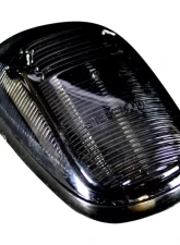 Recon Truck Accessories Smoked Cab Roof Light Lens w/Amber LED Dodge Ram 1500 99-02                                     - 264145BK - Image 2