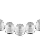 Recon Truck Accessories Clear Cab Roof Light Lens w/Amber LED Dodge Ram 1500 99-02                                     - 264145CL - Image 2