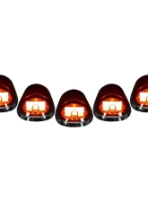Recon Truck Accessories Cab Roof Light Amber Lens w/Amber High Power OLED Bar Style Led Dodge Heavy-Duty Ram 2500 03-18                                     - 264146AMHP - Image 2