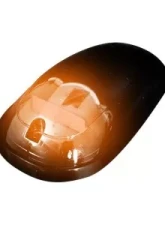 Recon Truck Accessories Single Cab Roof Light Smoked Lens w/Amber High Power OLED Bar Style Led Dodge Heavy-Duty Ram 2500 03-18                                     - 264146BKHPX - Image 2