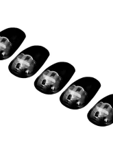 Recon Truck Accessories Smoked Cab Roof Light Lens w/Amber High-Power OLED Bar Style LED Dodge Heavy-Duty 2500 03-18                                     - 264146BKHP - Image 2