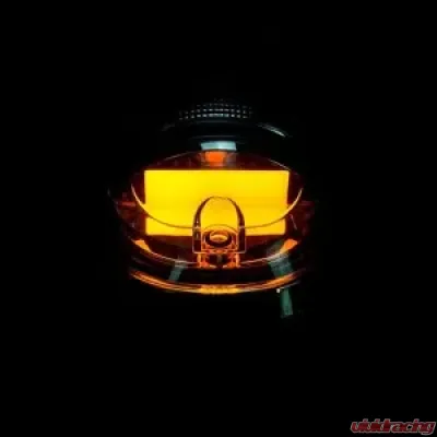 Recon Truck Accessories Smoked Cab Roof Light Lens w/Amber High-Power OLED Bar Style LED Dodge Heavy-Duty 2500 03-18 - 264146BKHP