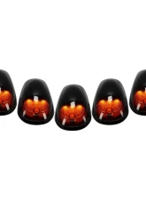 Recon Truck Accessories Cab Roof Lights Smoked Lens Dodge Heavy Duty 2500 03-18                                     - 264146BKS - Image 4