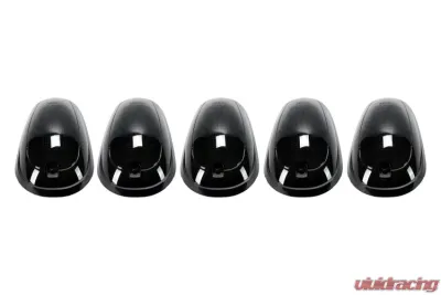 Recon Truck Accessories Cab Roof Lights Smoked Lens Dodge Heavy Duty 2500 03-18 - 264146BKS