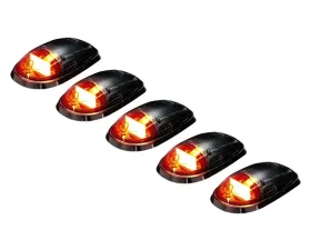 Recon Truck Accessories Cab Roof Light Clear Lens w/Amber High Power OLED Bar Style Led Dodge Heavy-Duty Ram 2500 03-18