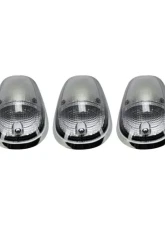 Recon Truck Accessories Cab Roof Lights Clear Lens Ford Dodge Heavy Duty 2500 03-18                                     - 264146CLS - Image 2