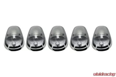 Recon Truck Accessories Cab Roof Lights Clear Lens Ford Dodge Heavy Duty 2500 03-18 - 264146CLS
