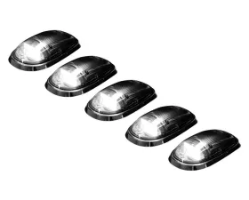 Recon Truck Accessories Cab Roof Light Clear Lens w/White High Power OLED Bar Style Led Dodge Heavy-Duty Ram 2500 03-18
