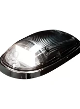 Recon Truck Accessories Single Cab Roof Light Clear Lens w/White High Power OLED Bar Style Led Dodge Heavy-Duty Ram 2500 03-18                                     - 264146WHCLHPX - Image 2