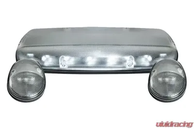 Recon Truck Accessories Clear Cab Roof Light Lens w/White LED GMC Sierra | Chevrolet Silverado - 264155WHCL