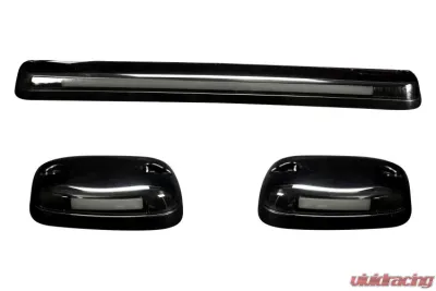 Recon Truck Accessories Cab Roof Light Smoked Lens w/Amber High Power OLED Bar Style Led Chevrolet | GMC - 264156BKHP