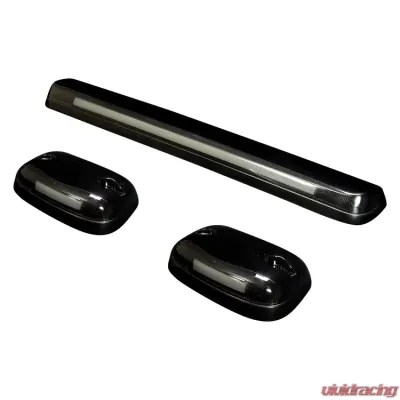 Recon Truck Accessories Cab Roof Light Clear Lens w/Amber High Power OLED Bar Style Led Chevrolet | GMC - 264156CLHP