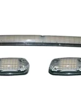 Recon Truck Accessories Cab Roof Lights Clear Lens Ford GMC | Chevrolet                                     - 264156CLS - Image 2