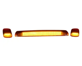Recon Truck Accessories Cab Roof Light Amber Lens w/Amber High Chevrolet | GMC