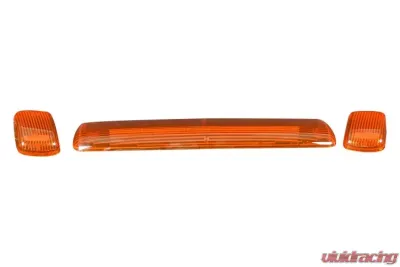 Recon Truck Accessories Cab Roof Light Amber Lens w/Amber High Chevrolet | GMC - 264157AM