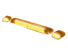Recon Truck Accessories Cab Roof Light Clear Lens w/Amber High Chevrolet | GMC
