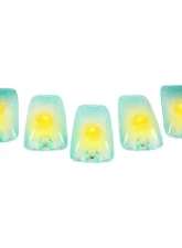 Recon Truck Accessories Super White Cab Roof Light Lenses Only w/Amber 194 LED Bulbs GMC CK | Chevrolet CK                                     - 264159SW - Image 2