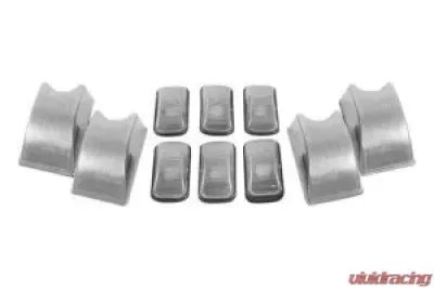 Recon Truck Accessories Clear Cab Roof Light Lenses w/Five Amber And Red 194 Xenon Bulbs Hummer H2 02-10 - 264160CL