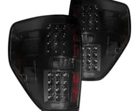 Recon Truck Accessories LED Tail Light Smoked Lens Ford F150 09-14