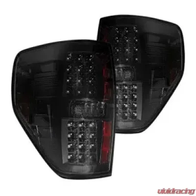 Recon Truck Accessories LED Tail Light Smoked Lens Ford F150 09-14 - 264168BK