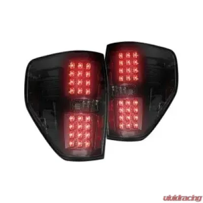 Recon Truck Accessories LED Tail Light Smoked Lens Ford F150 09-14 - 264168BK
