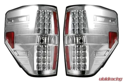 Recon Truck Accessories LED Tail Light Clear Lens Ford F150 09-14 - 264168CL