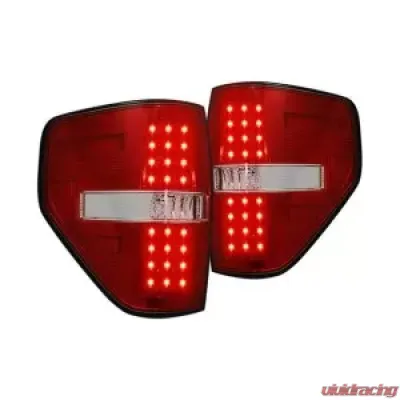 Recon Truck Accessories LED Tail Light Red Lens Ford F150 09-14 - 264168RD