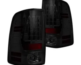 Recon Truck Accessories LED Tail Lightd Smoked Lens Dodge Ram 1500 09-14