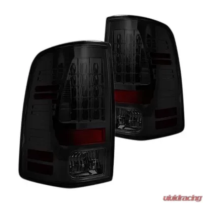 Recon Truck Accessories LED Tail Lightd Smoked Lens Dodge Ram 1500 09-14 - 264169BK