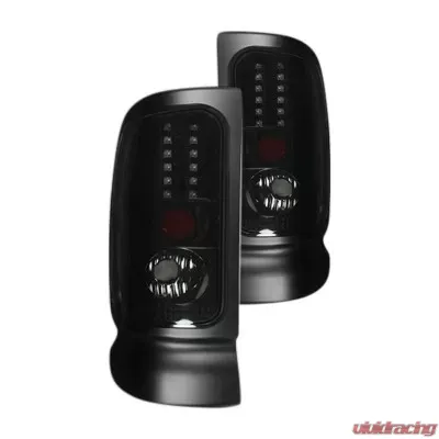 Recon Truck Accessories LED Tail Lights Smoked Lens Dodge Ram 1500 94-01 - 264170BK