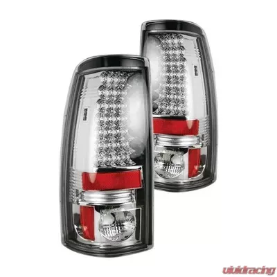 Recon Truck Accessories LED Tail Lights Clear Lens Chevrolet Silverado 99-07 | GMC Sierra 99-07 - 264173CL