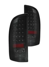 Recon Truck Accessories LED Tail Lights Smoked Lens Dodge Ram 1500 07-08                                     - 264179BK - Image 2