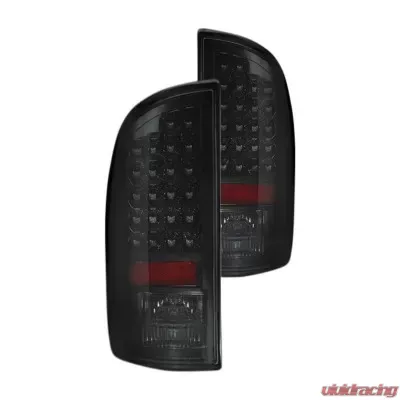 Recon Truck Accessories LED Tail Lights Smoked Lens Dodge Ram 1500 07-08 - 264179BK