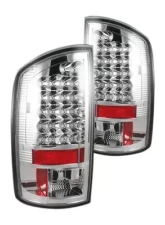 Recon Truck Accessories LED Tail Lights Clear Lens Dodge Ram 1500 07-08                                     - 264179CL - Image 2