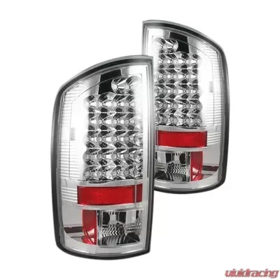 Recon Truck Accessories LED Tail Lights Clear Lens Dodge Ram 1500 07-08 - 264179CL