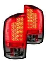 Recon Truck Accessories LED Tail Lights Clear Lens Dodge Ram 1500 07-08                                     - 264179CL - Image 2