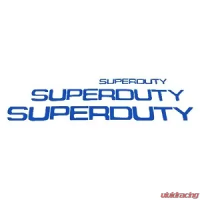 Recon Truck Accessories Raised Logo Acrylic Emblem Insert Blue Ford Superduty 08-16 - 264181BL