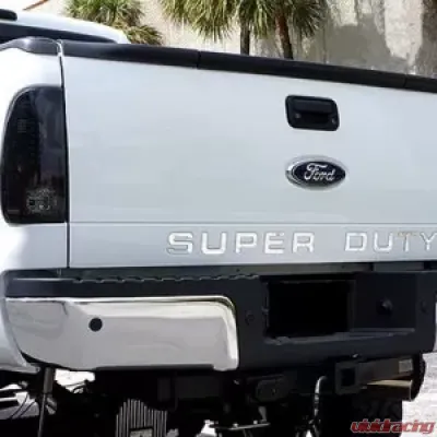 Recon Truck Accessories Raised Logo Acrylic Emblem Insert Chrome Ford Superduty 08-16 - 264181CH