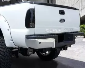 Recon Truck Accessories SUPERDUTY Raised Logo Acrylic Emblem Chrome Interior