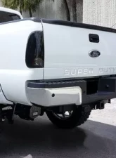 Recon Truck Accessories SUPERDUTY Raised Logo Acrylic Emblem Chrome Interior                                     - 264181CHBK - Image 2