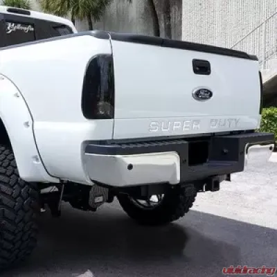 Recon Truck Accessories SUPERDUTY Raised Logo Acrylic Emblem Chrome Interior - 264181CHBK