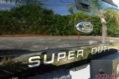 Recon Truck Accessories Raised Logo Acrylic Emblem Insert Chrome Ford Superduty 08-16 - 264181CH