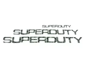 Recon Truck Accessories Superduty Raised Logo Acrylic Emblem Insert Green Camo