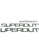 Recon Truck Accessories Superduty Raised Logo Acrylic Emblem Insert Green Camo                                     - 264181GC - Image 2