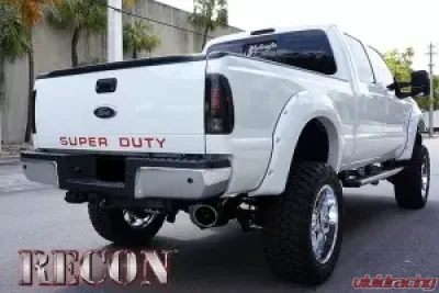 Recon Truck Accessories Raised Logo Acrylic Emblem Insert Red Ford Superduty 08-16 - 264181RD