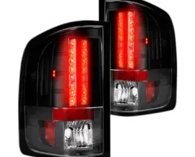 Recon Truck Accessories LED Tail Lights Smoked Lens GMC Sierra 07-13