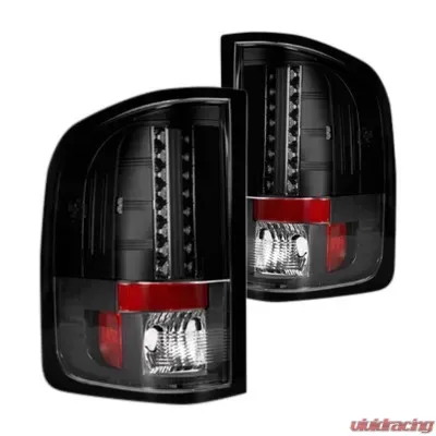 Recon Truck Accessories LED Tail Lights Smoked Lens GMC Sierra 07-13 - 264189BK