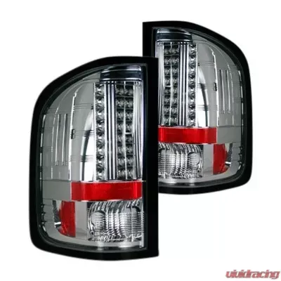 Recon Truck Accessories LED Tail Lights Clear Lens GMC Sierra 07-13 - 264189CL