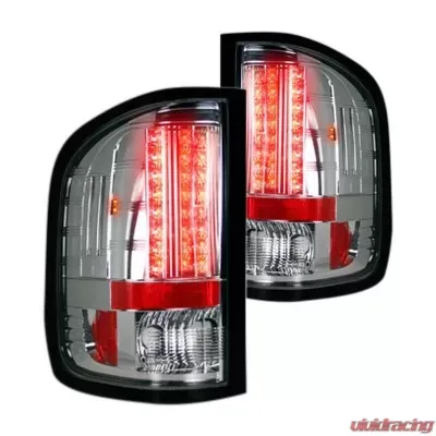 Recon Truck Accessories LED Tail Lights Clear Lens GMC Sierra 07-13 - 264189CL